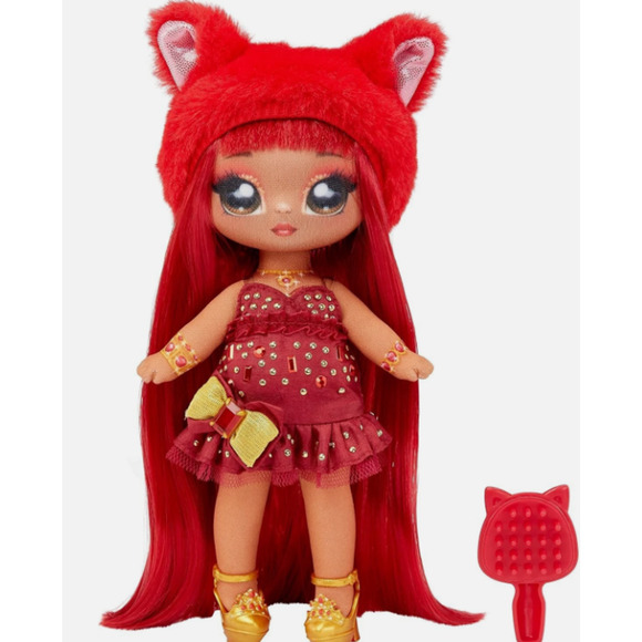 NA! NA! NA! Surprise Sweetest Gem Garnet Gem Ruby Frost Red NWT - Picture 4 of 5